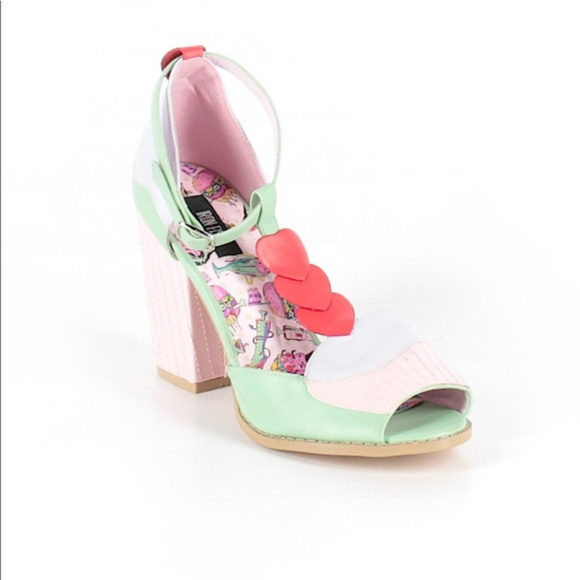 Iron Fist Shoes - Iron Fist Cupcake Heels Sz 9 NWOT
